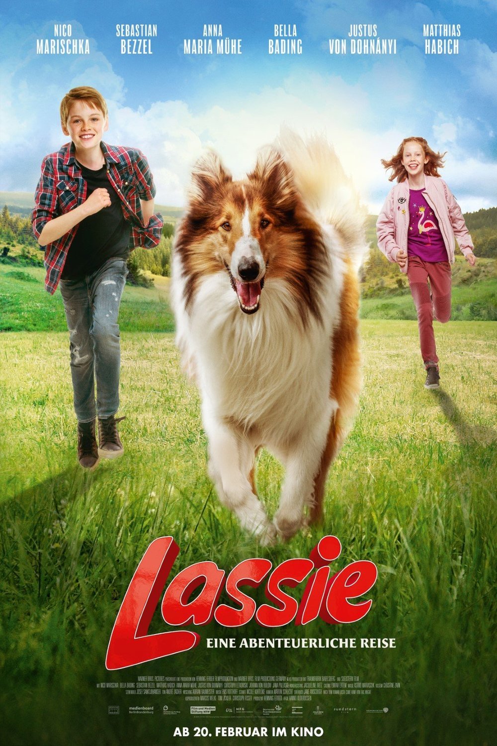 L'affiche du film Lassie - Eine abenteuerliche Reise