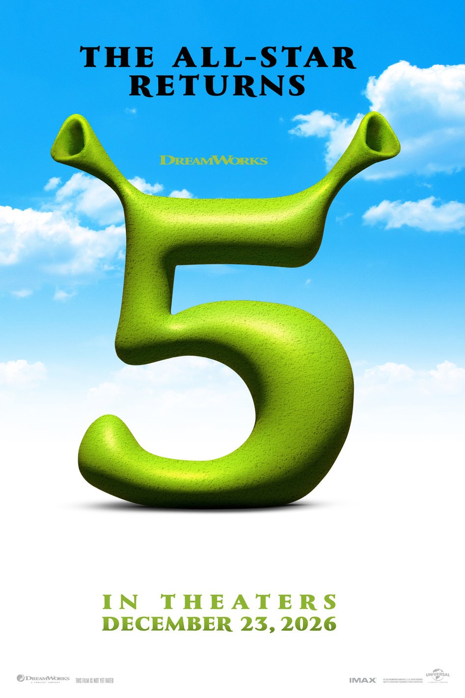 L'affiche du film Shrek 5