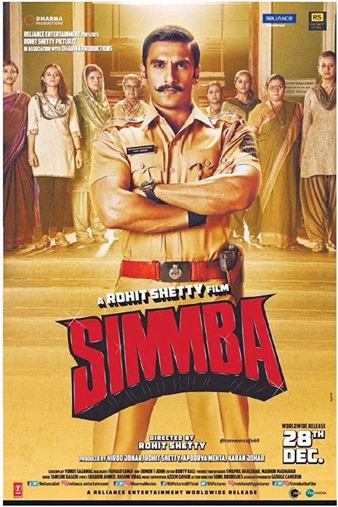 L'affiche du film Simmba