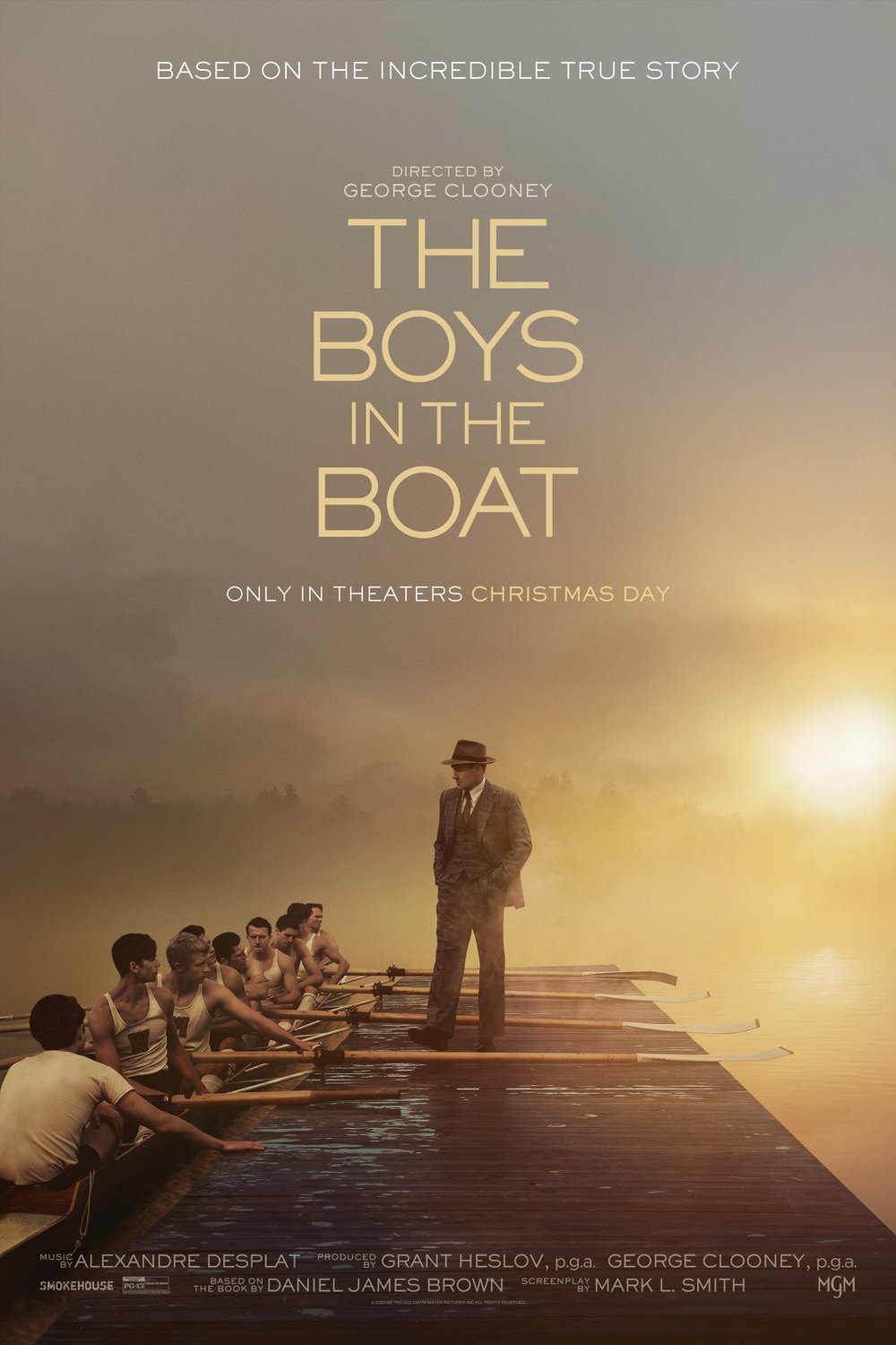 L'affiche du film The Boys in the Boat