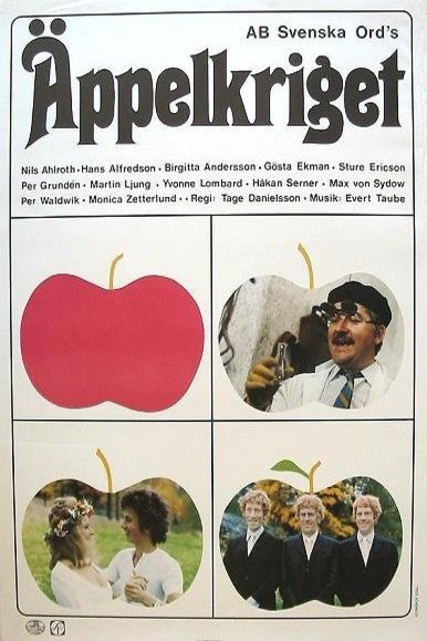 L'affiche du film Äppelkriget