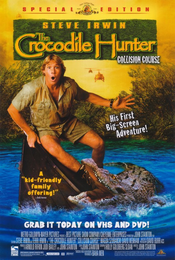 L'affiche du film Chasseur de Crocodiles