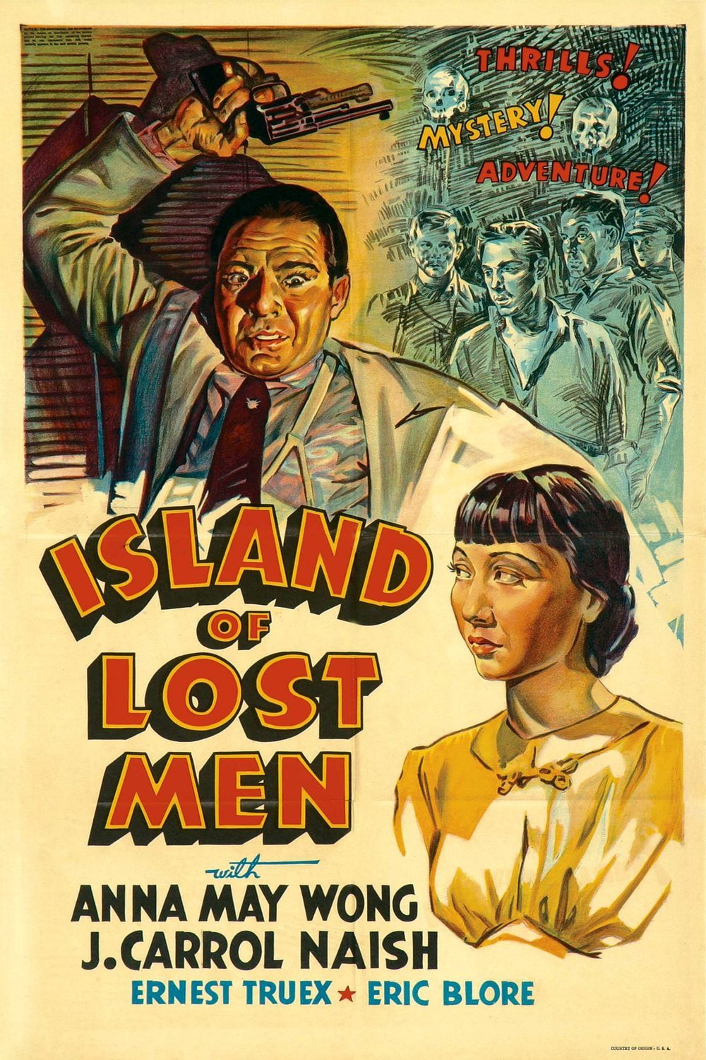 L'affiche du film Island of Lost Men