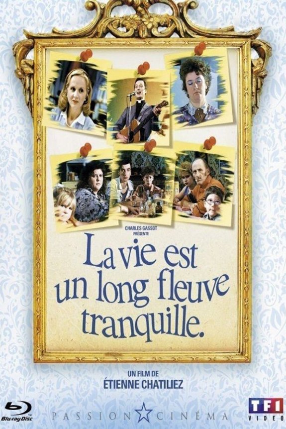 L'affiche du film La Vie est un long fleuve tranquille