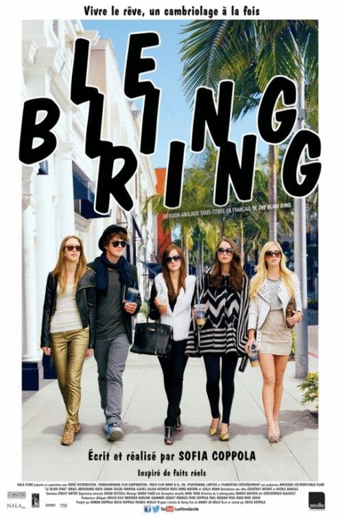 L'affiche du film Le Bling Ring v.f.