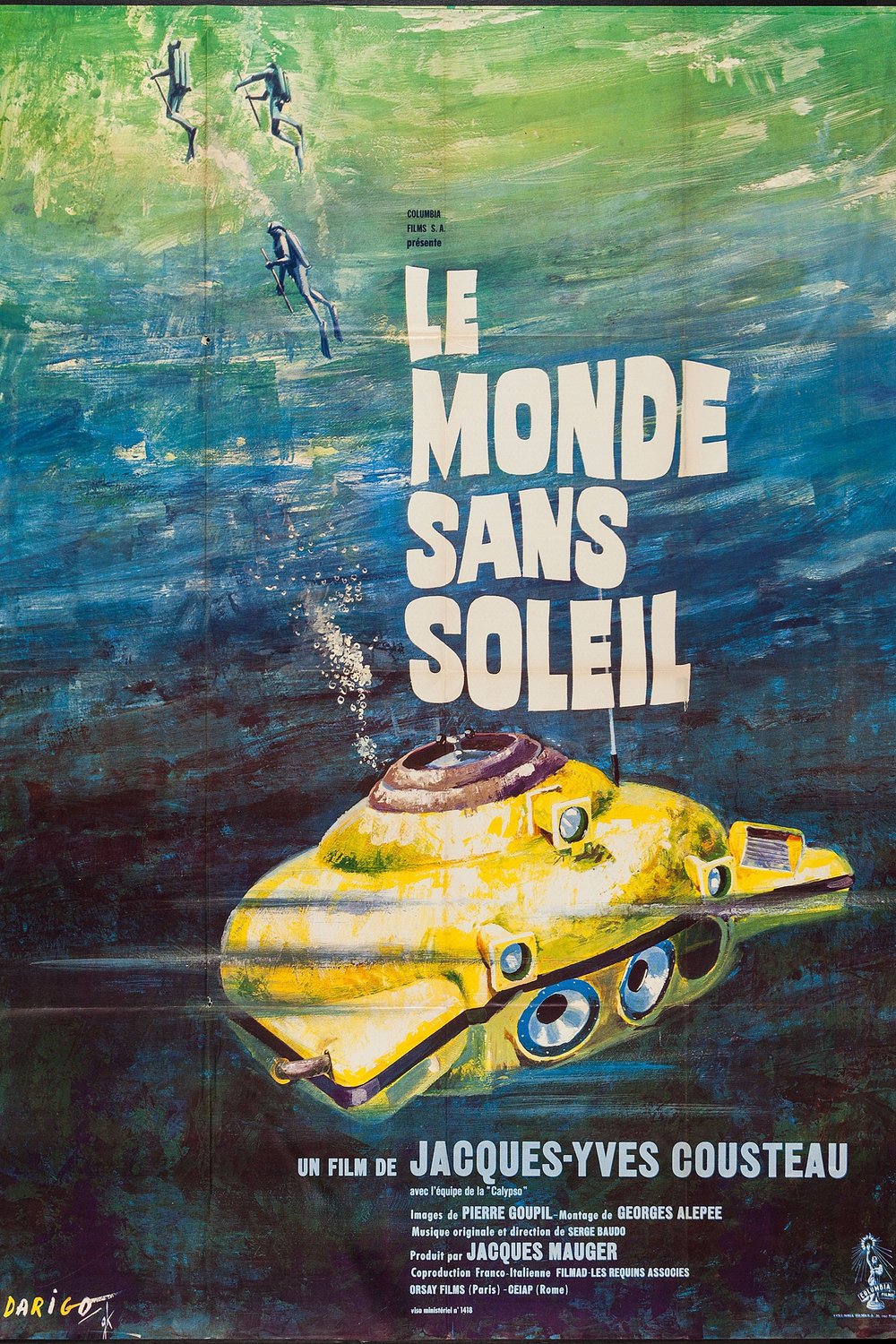 L'affiche du film Le Monde sans soleil
