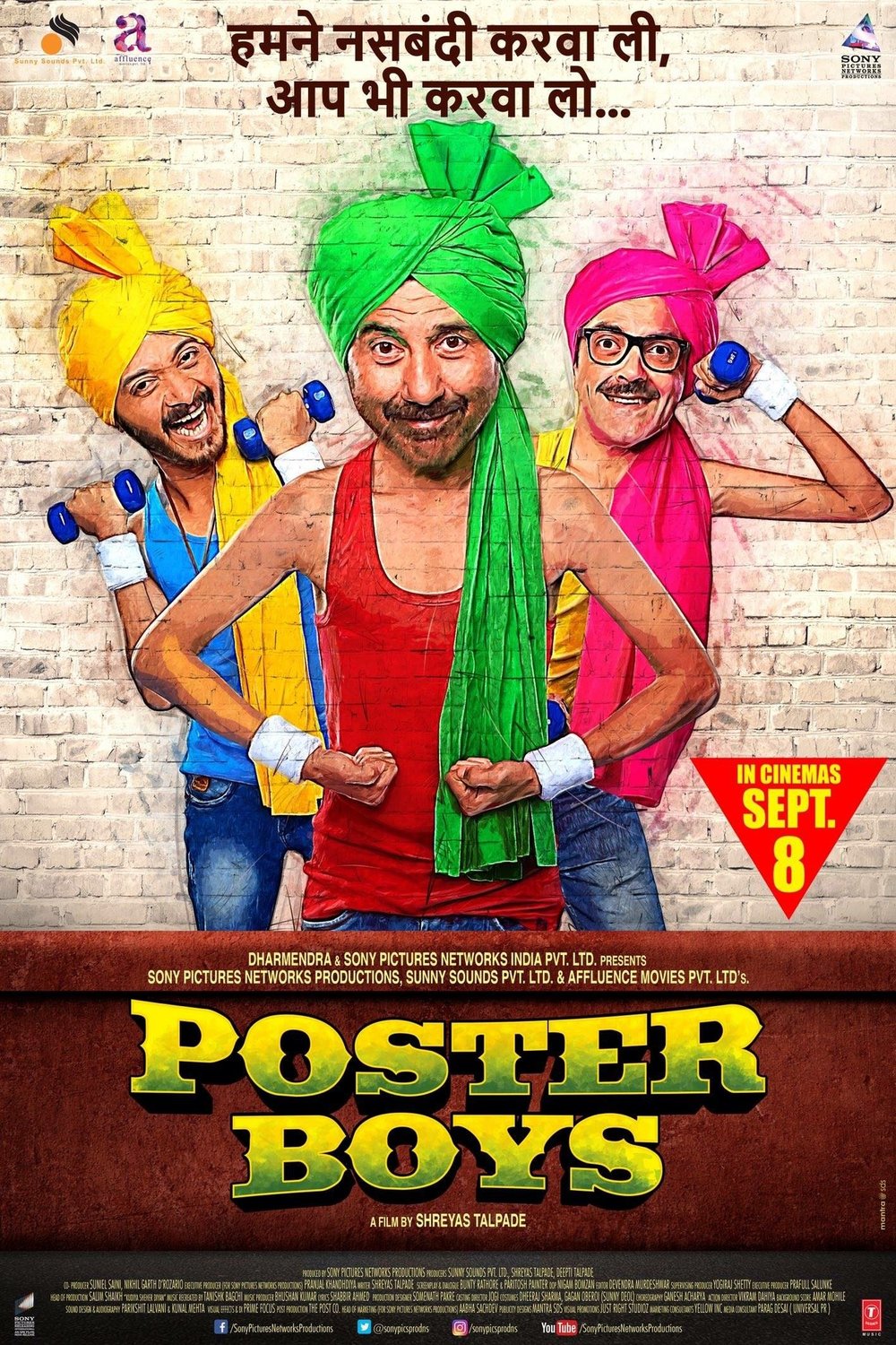 L'affiche du film Poster Boys