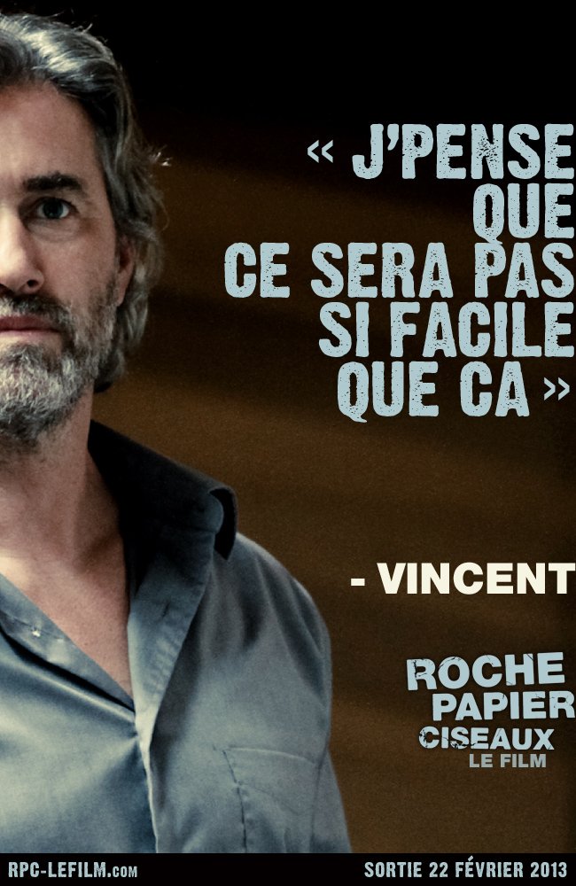L'affiche du film Roche Papier Ciseaux