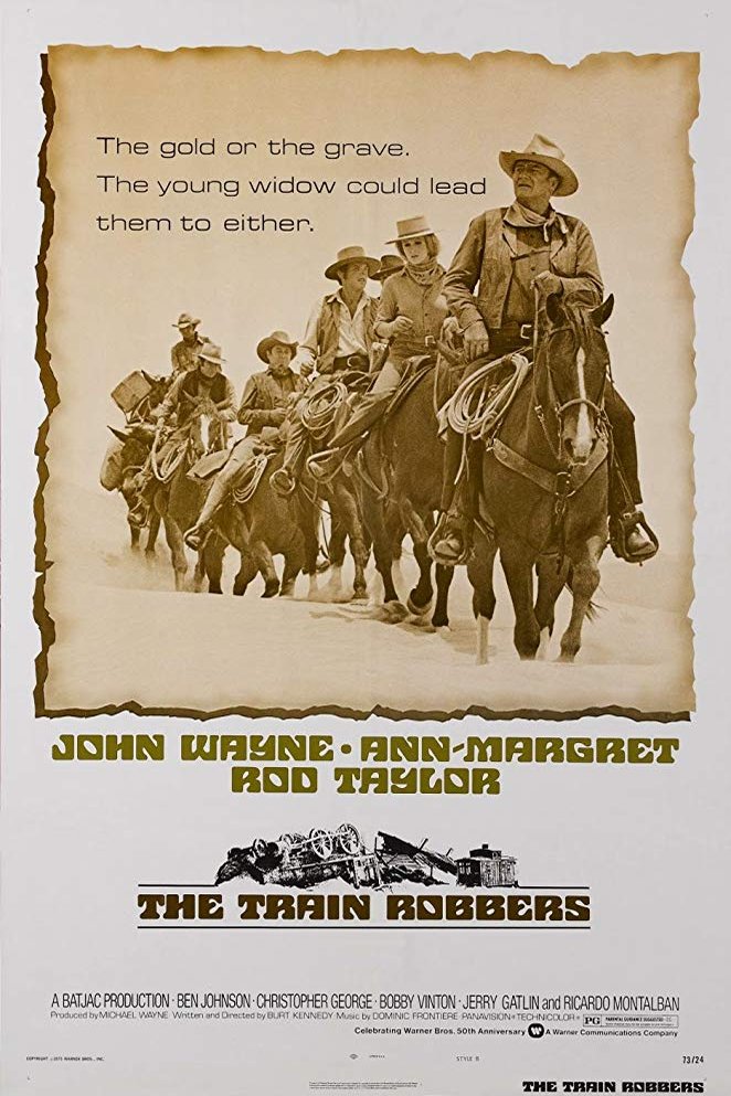 L'affiche du film The Train Robbers
