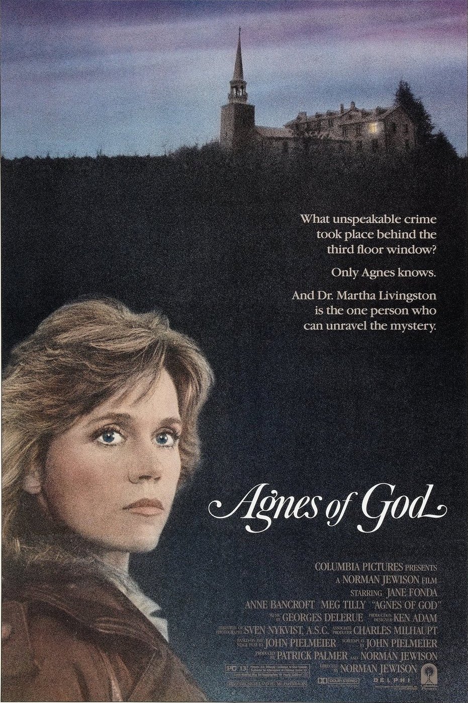 L'affiche du film Agnès de Dieu