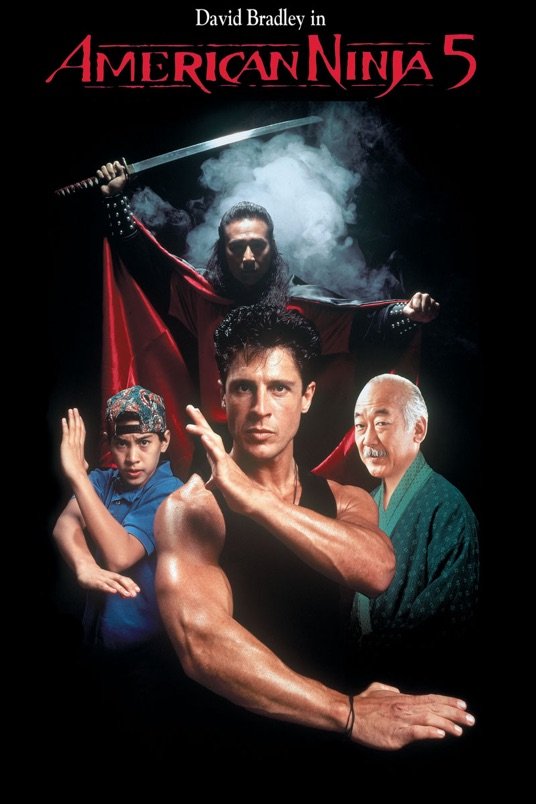 L'affiche du film American Ninja 5