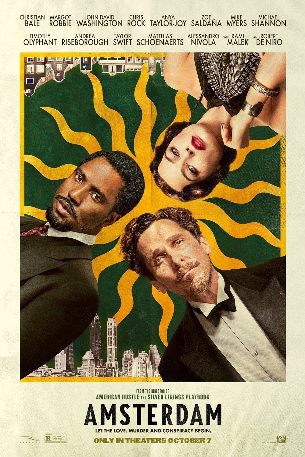 L'affiche du film Amsterdam