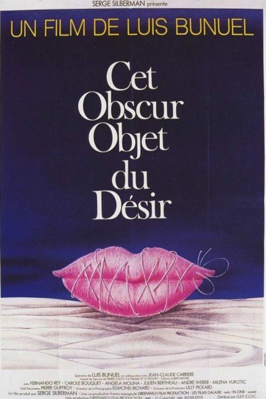 L'affiche du film Cet obscur objet du désir