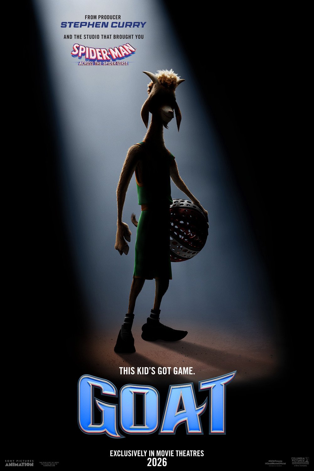 L'affiche du film GOAT