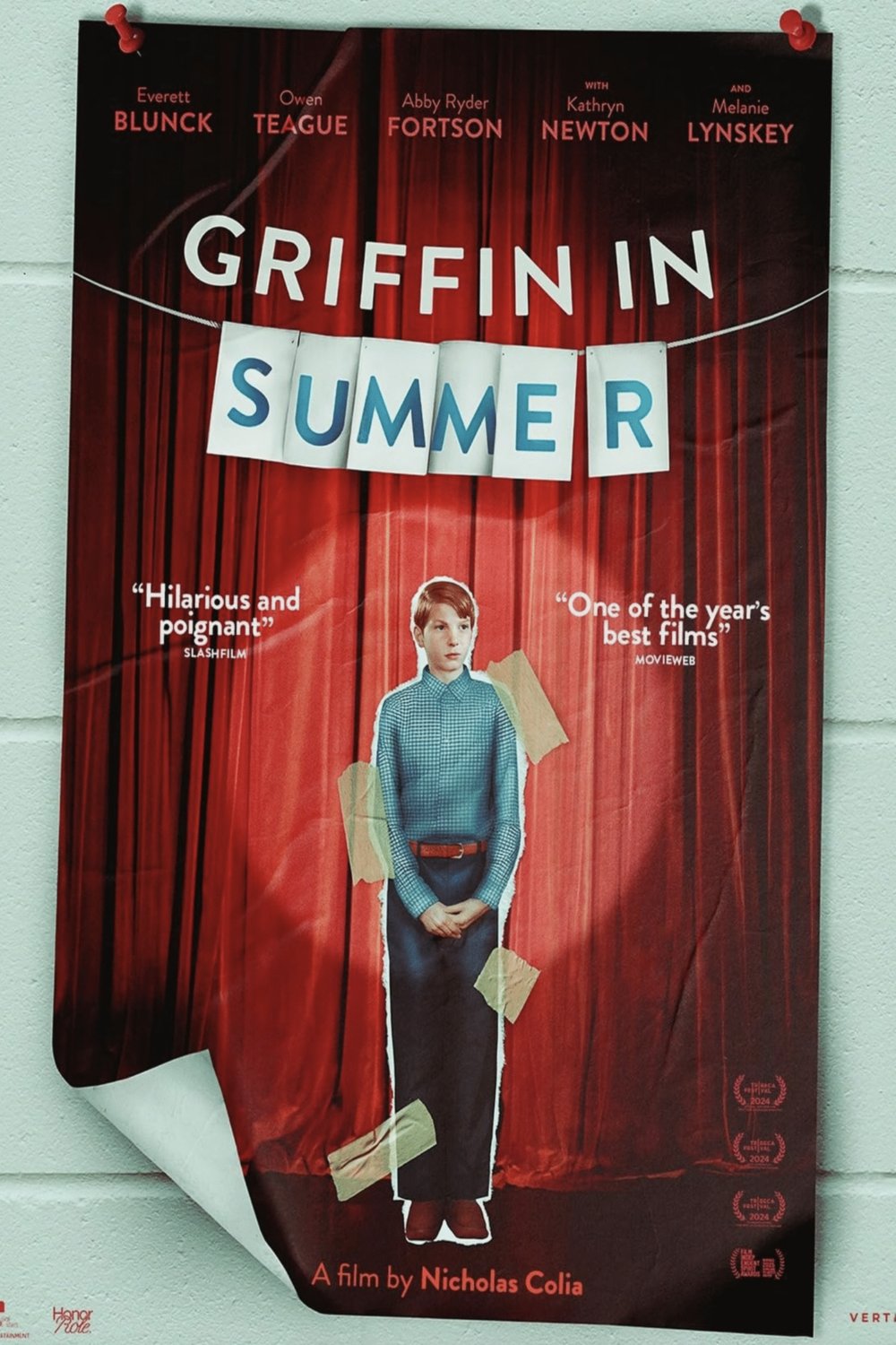 L'affiche du film Griffin in Summer