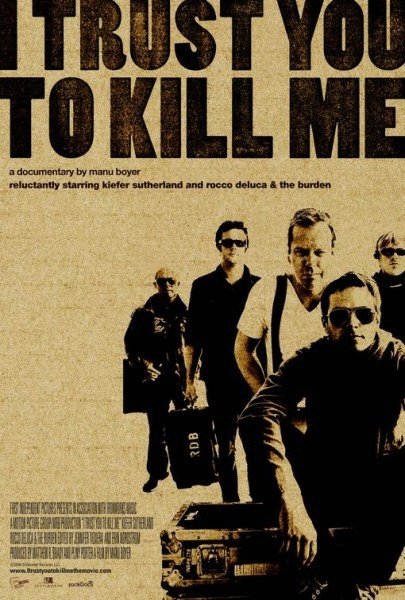 L'affiche du film I Trust You to Kill Me