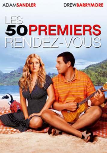 L'affiche du film Les 50 premiers rendez-vous
