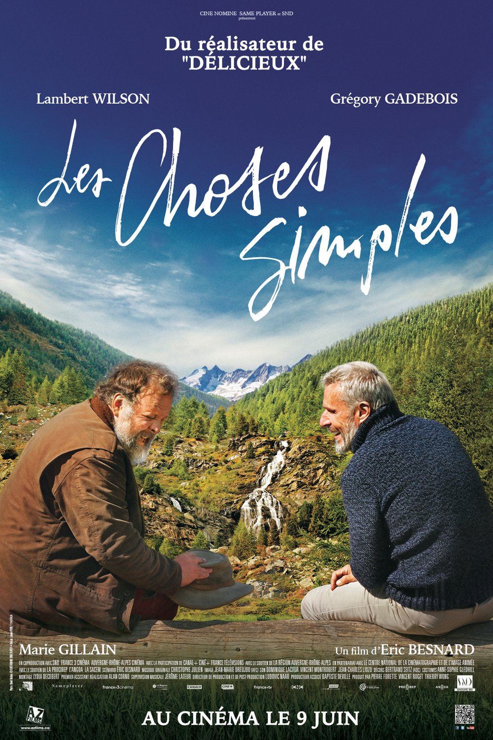 L'affiche du film Les choses simples