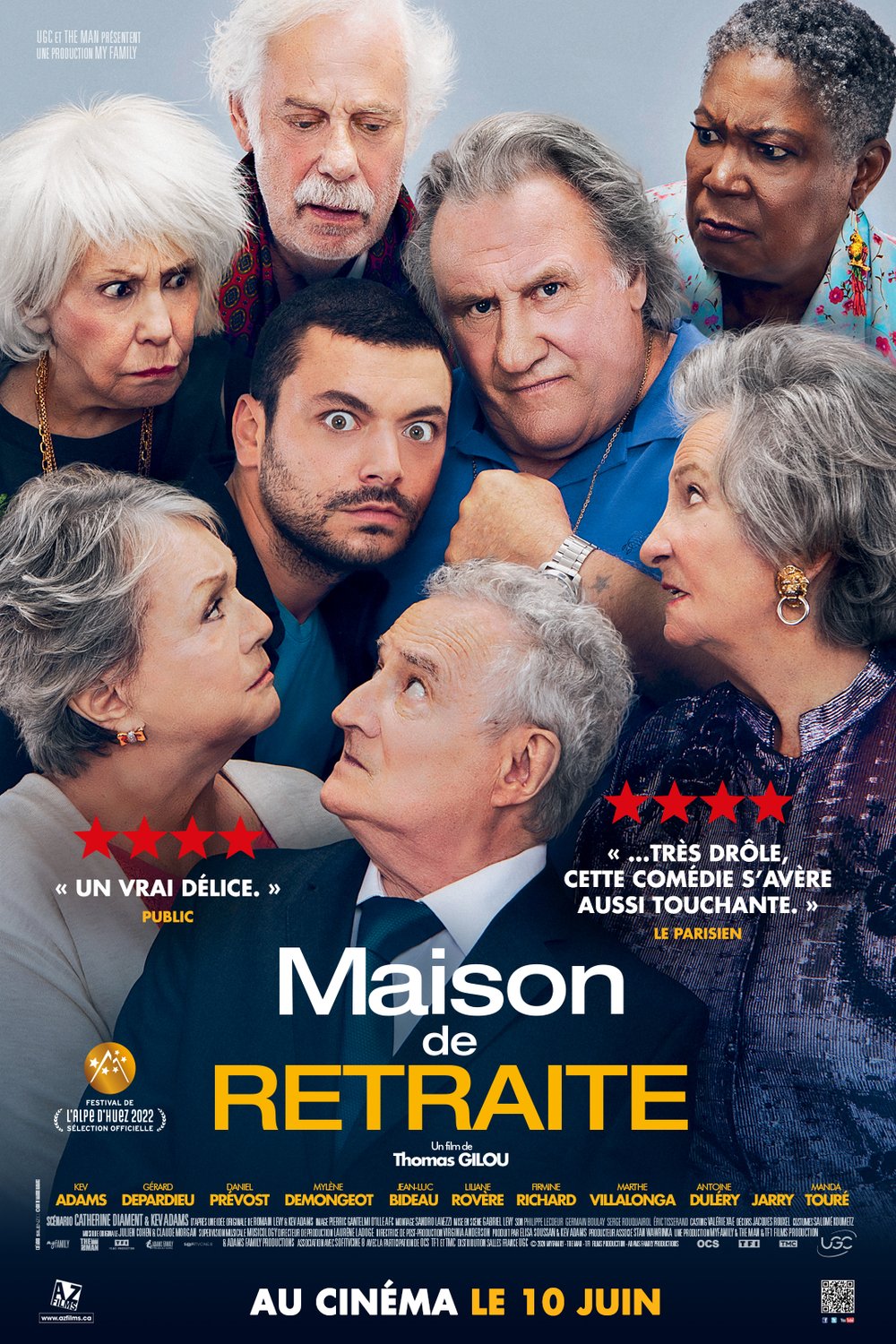 L'affiche du film Maison de retraite