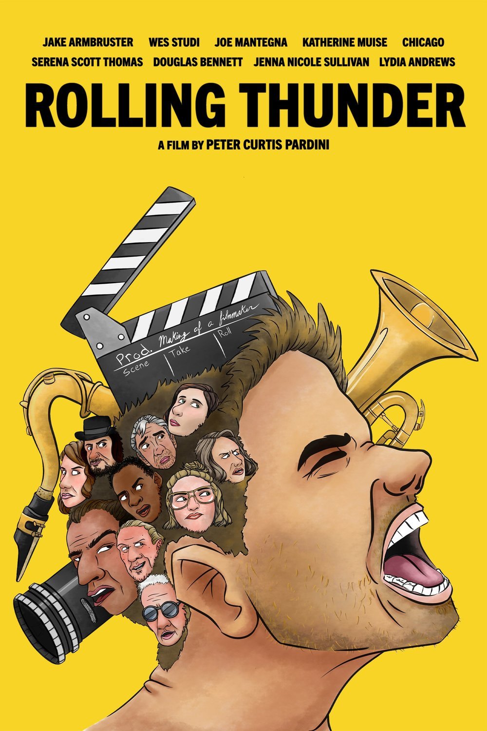 L'affiche du film Rolling Thunder