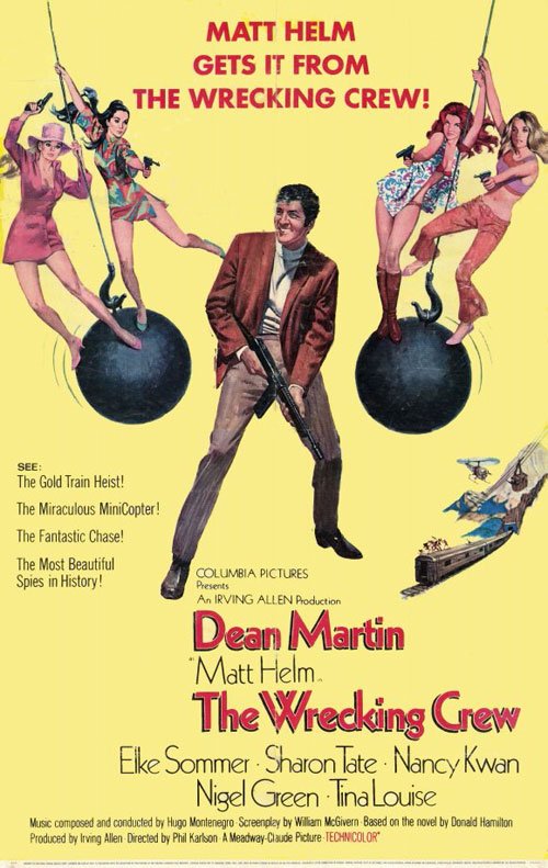 L'affiche du film The Wrecking Crew