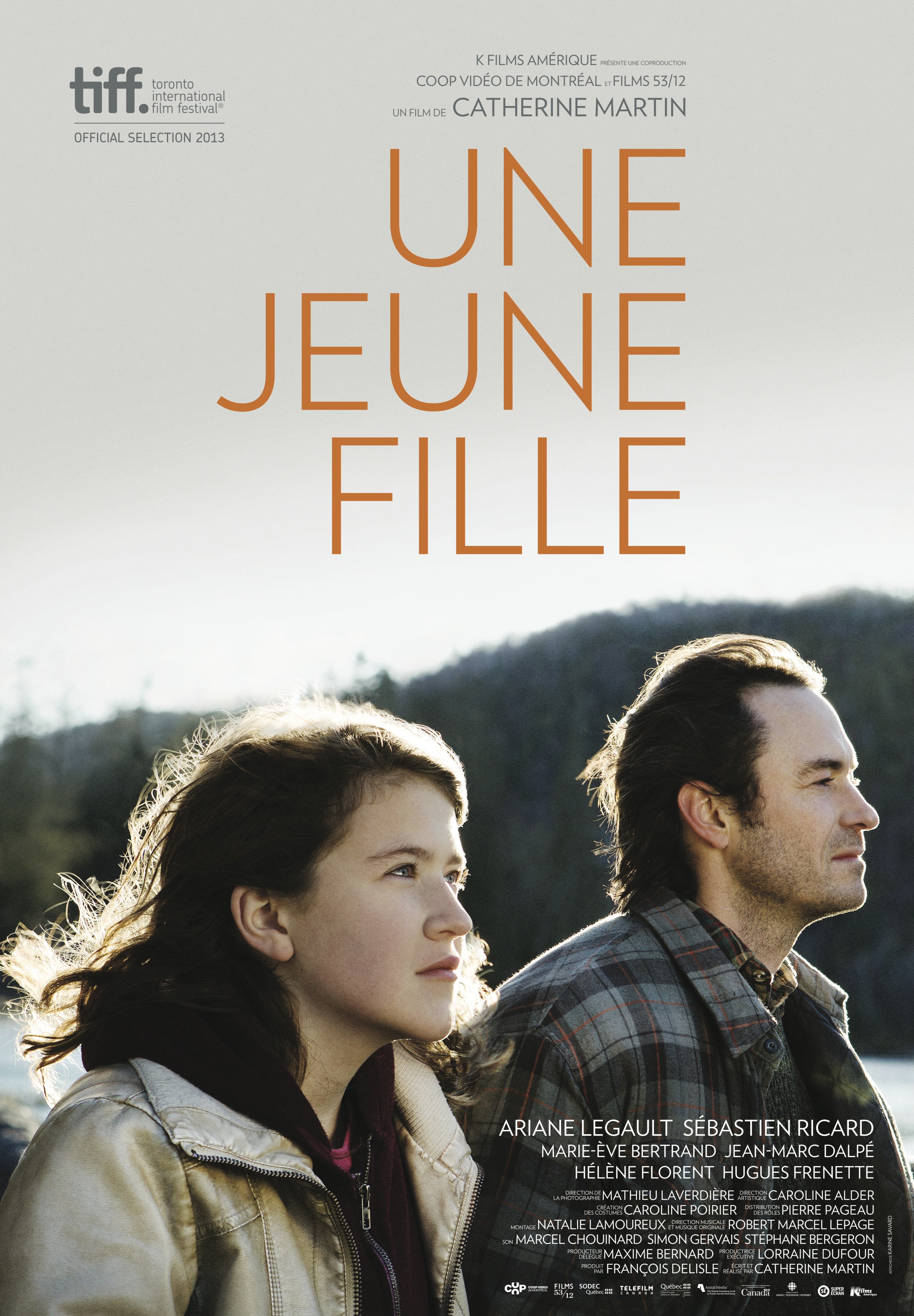 L'affiche du film Une Jeune fille