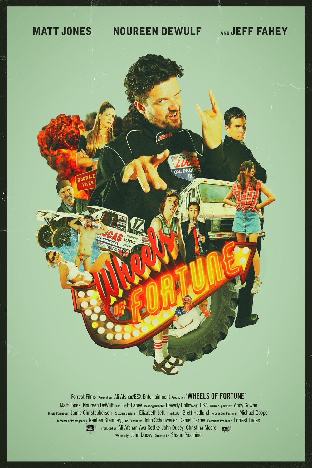L'affiche du film Wheels of Fortune