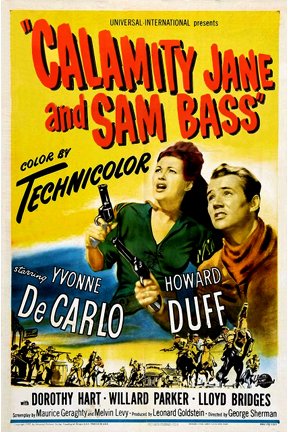 L'affiche du film Calamity Jane and Sam Bass
