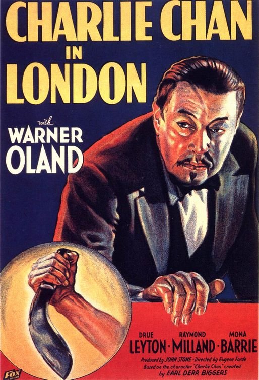 L'affiche du film Charlie Chan in London