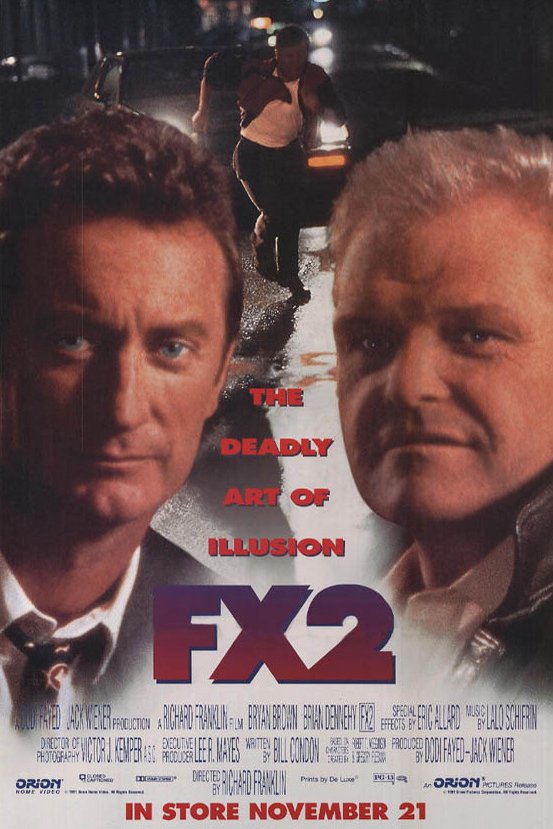 L'affiche du film FX 2, effets très spéciaux