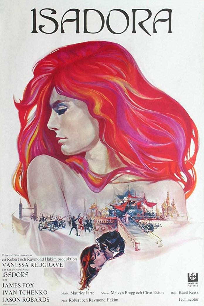 L'affiche du film Isadora
