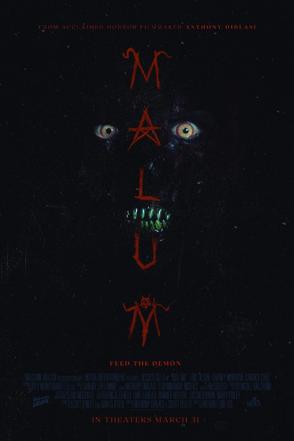 L'affiche du film Malum