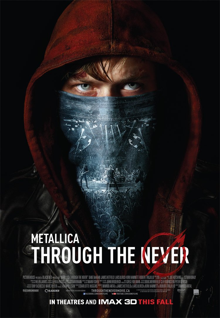 Poster of the movie Metallica Through the Never [2013]