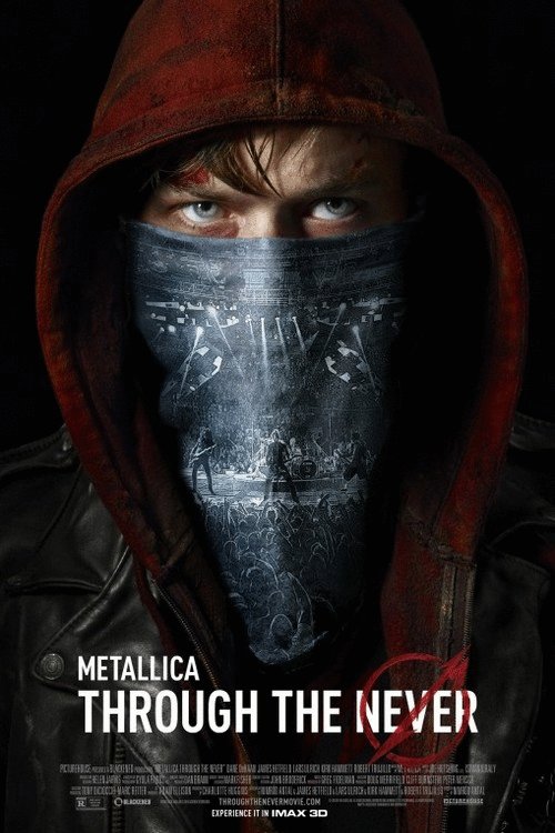 L'affiche du film Metallica Through the Never