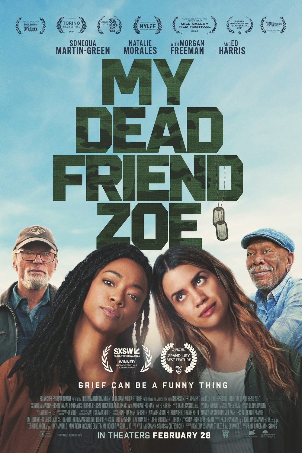 L'affiche du film My Dead Friend Zoe