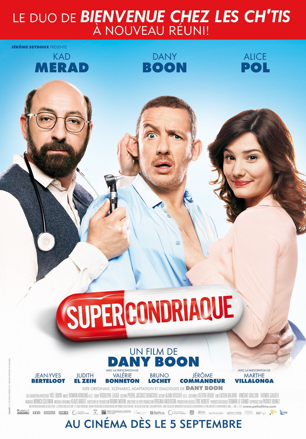 L'affiche du film Supercondriaque