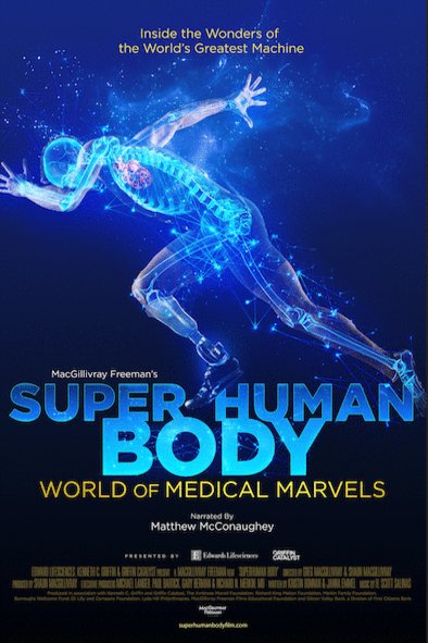 L'affiche du film Superhuman Body: World of Medical Marvels