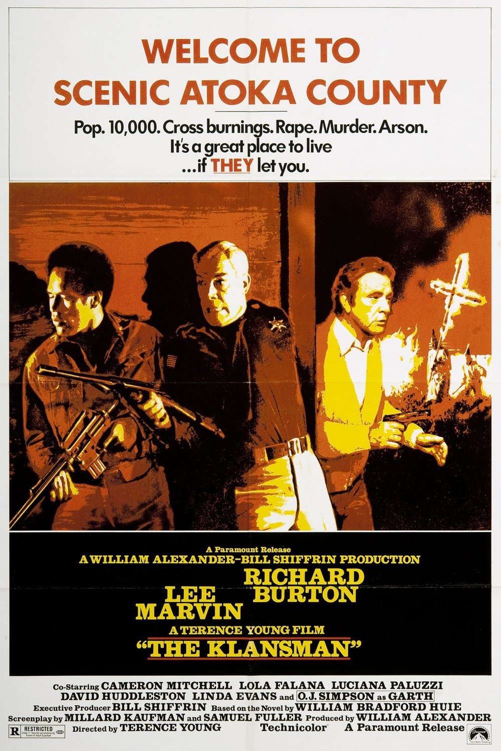 L'affiche du film The Klansman