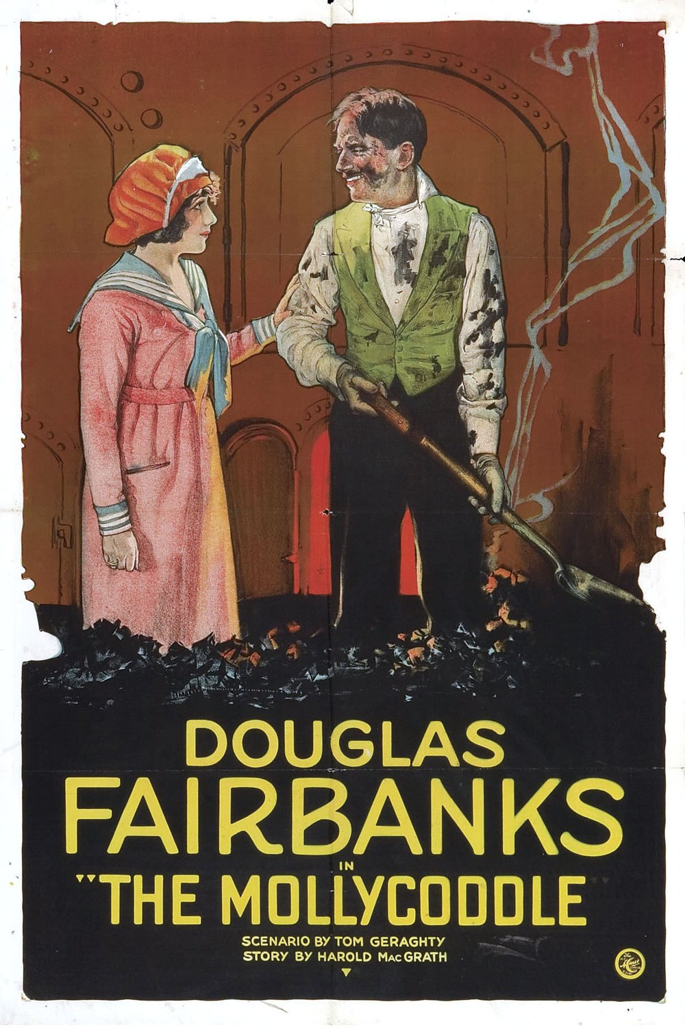 L'affiche du film The Mollycoddle