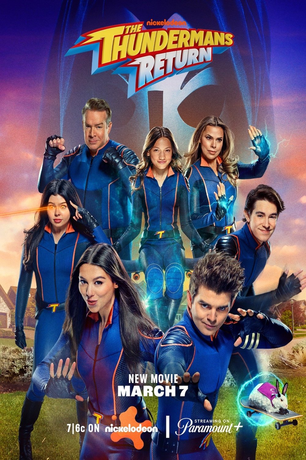 L'affiche du film The Thundermans Return