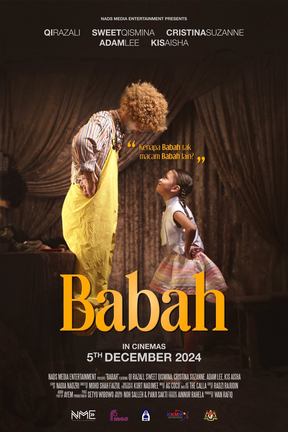 L'affiche du film Babah