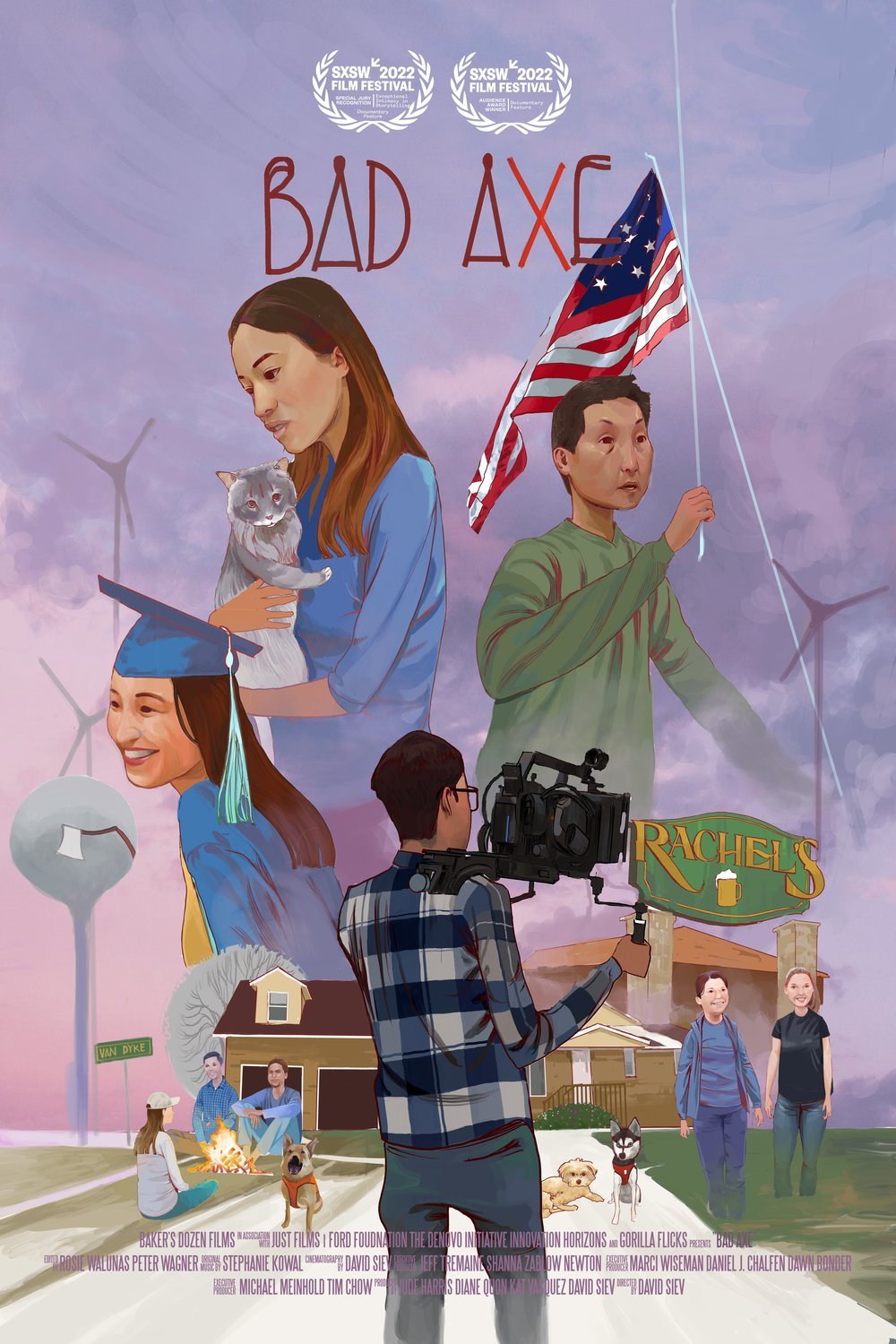 L'affiche du film Bad Axe