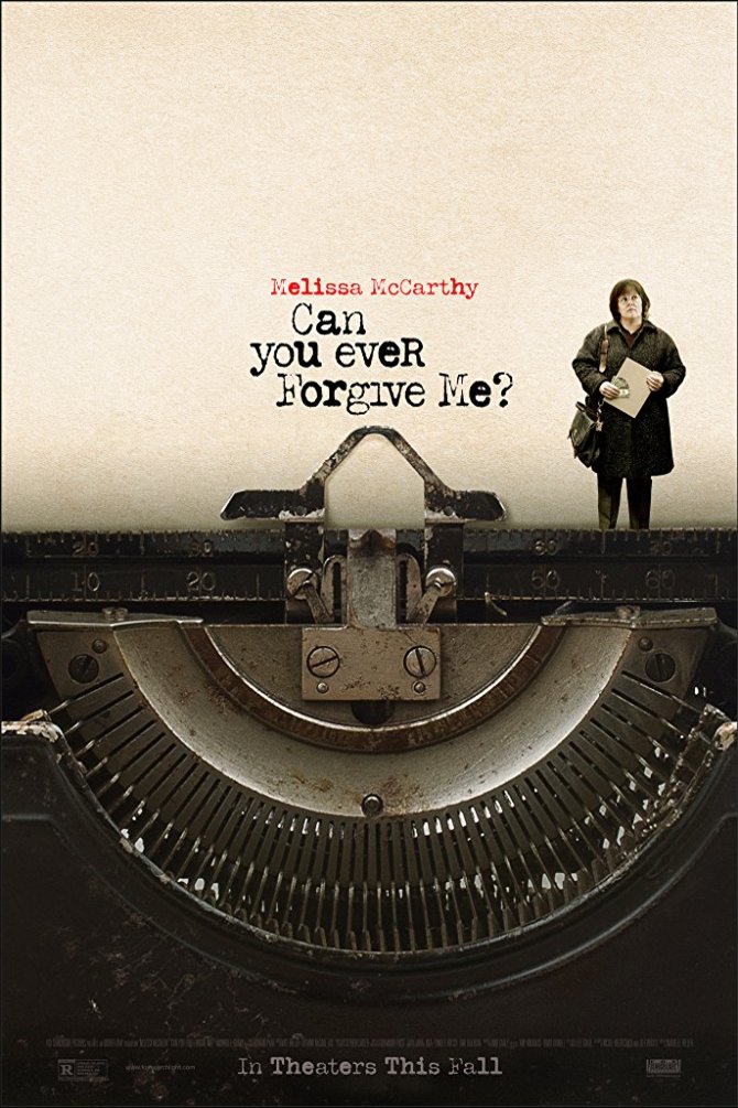 L'affiche du film Can You Ever Forgive Me?