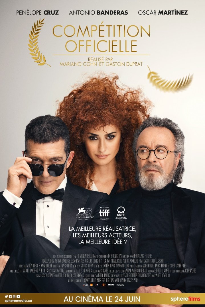 L'affiche du film Compétition officielle