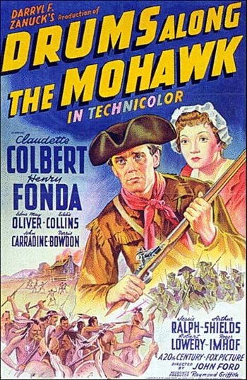 L'affiche du film Drums Along the Mohawk