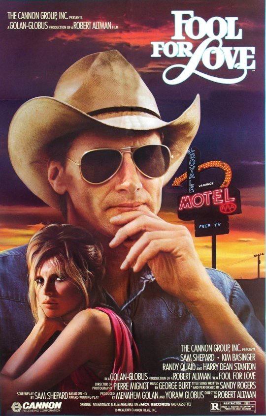 L'affiche du film Fool for Love