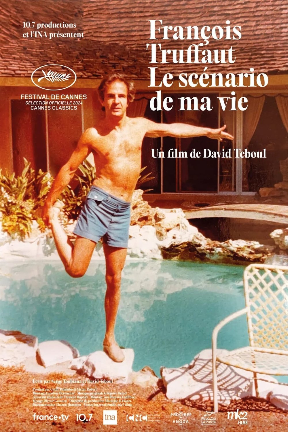 L'affiche du film François Truffaut, le scénario de ma vie