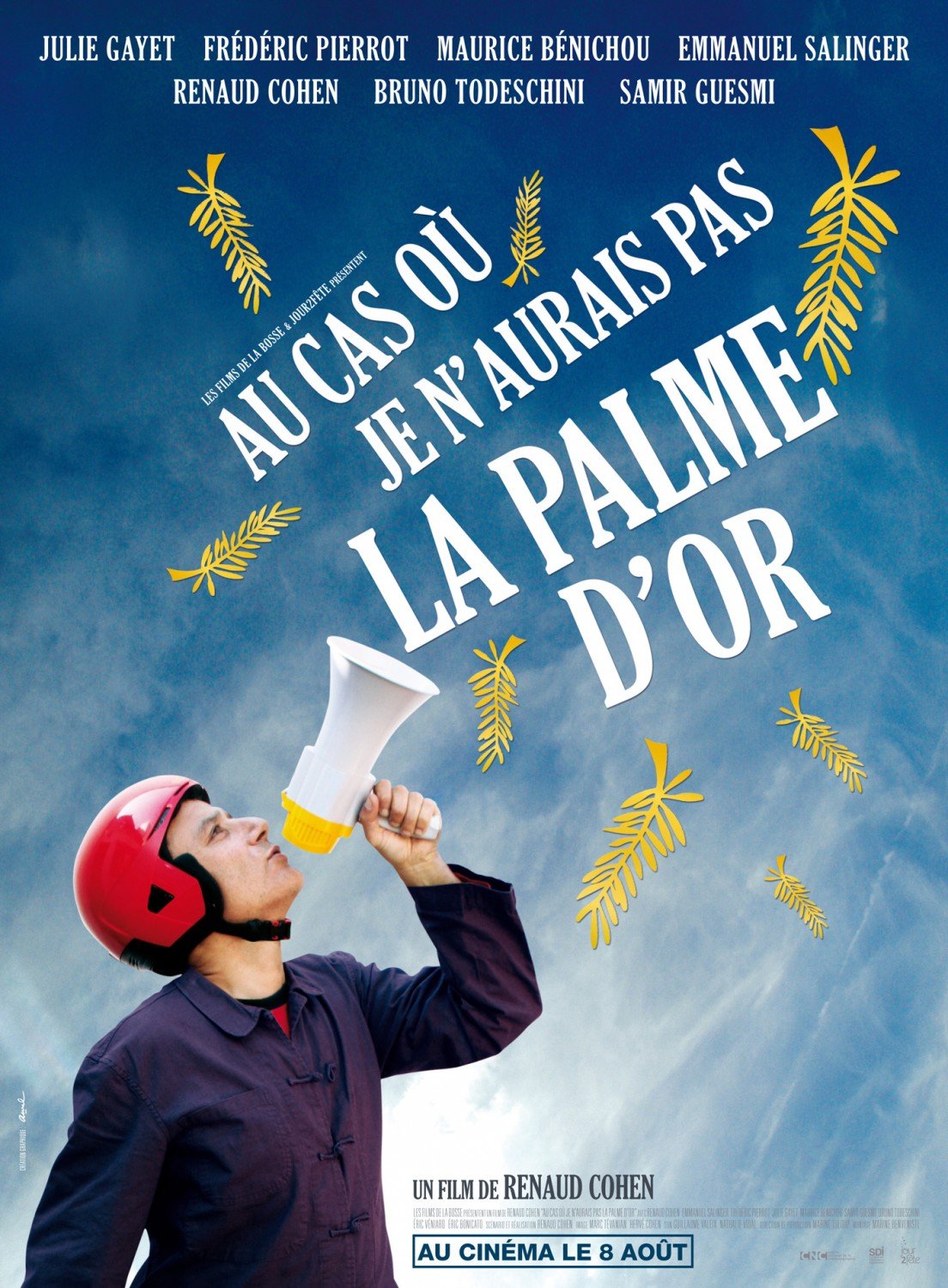 L'affiche du film Au cas où je n'aurais pas la palme d'or