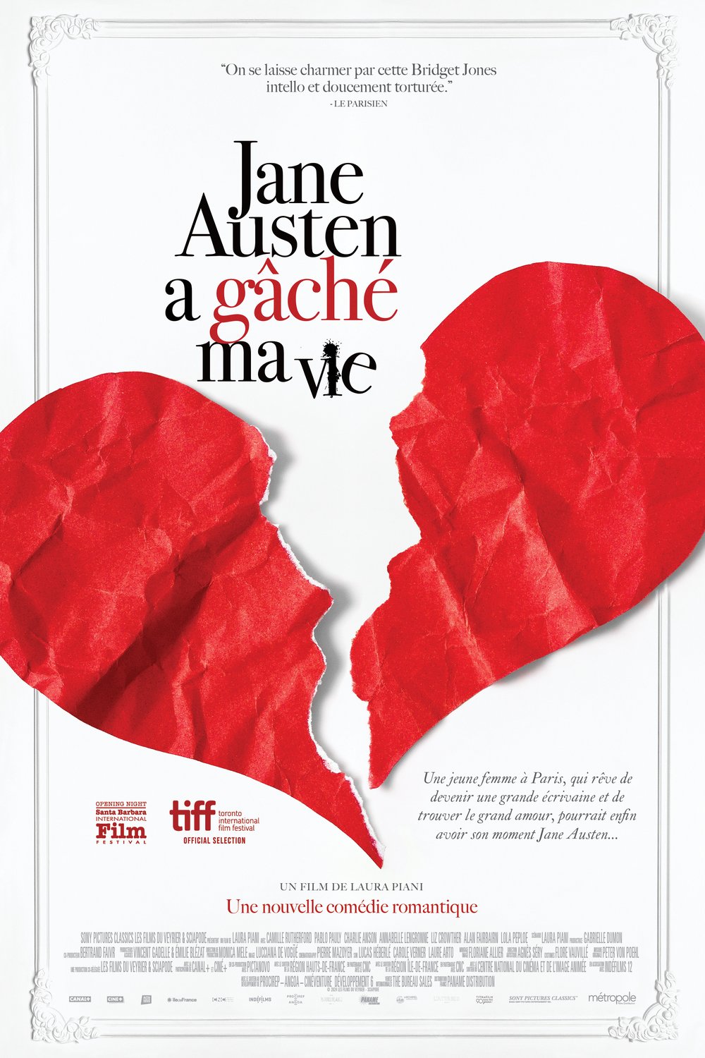 Poster of the movie Jane Austen a gâché ma vie [2024]