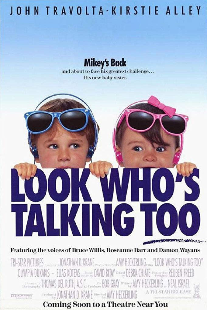 L'affiche du film Look Who's Talking Too
